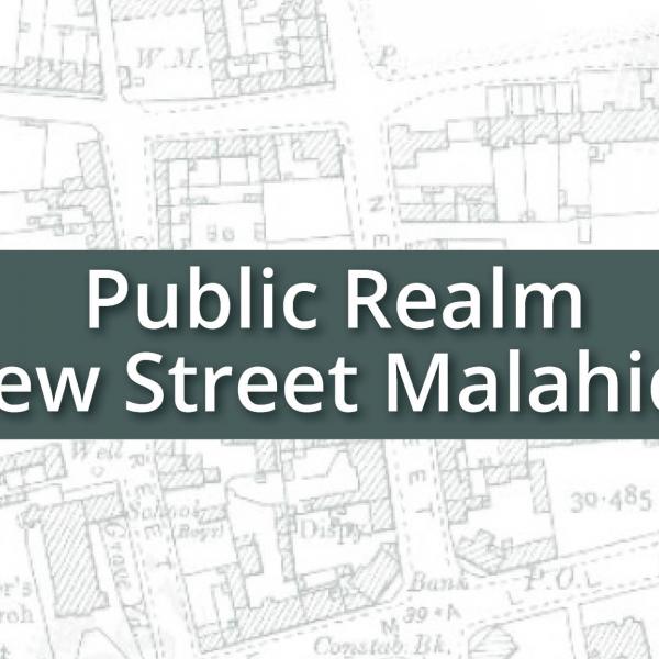 New Street Malahide public realm website header image