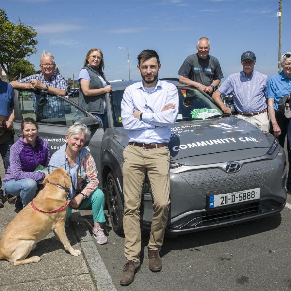 Community Car volunteers with GoCars Robert Montgomery