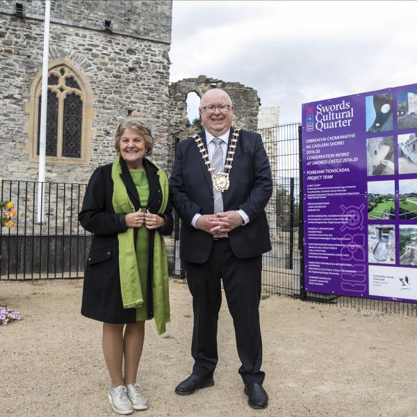 EU Commissioner visits Swords Castle