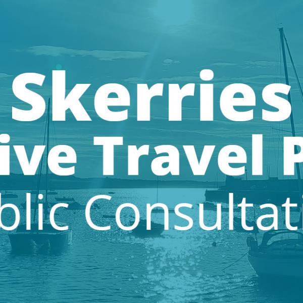 Skerries active travel plan header image