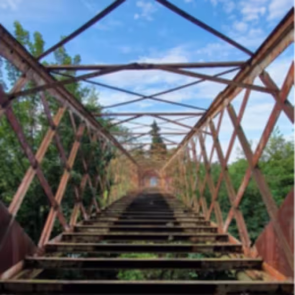View across the Guinness Bridge