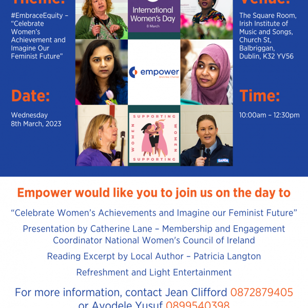 International Women's Day Poster 2023 Empower