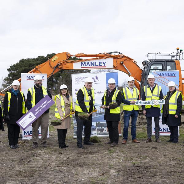 Construction has begun on 62 new homes in Rush
