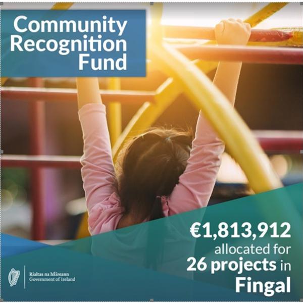 community recognition fund poster