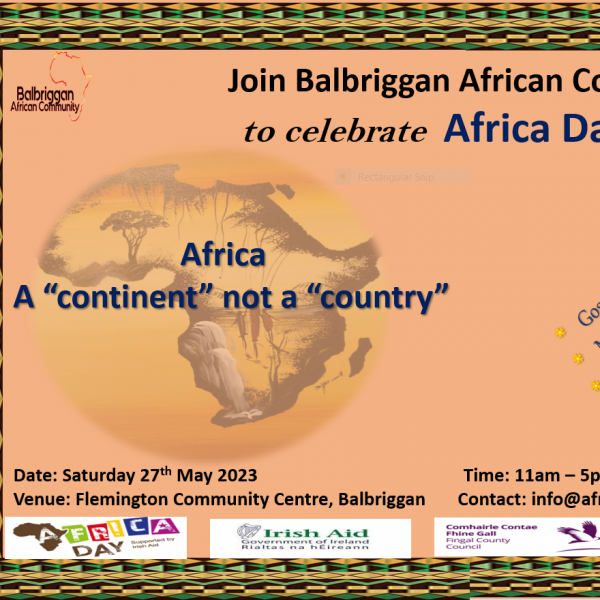 AANI Africa day flyer