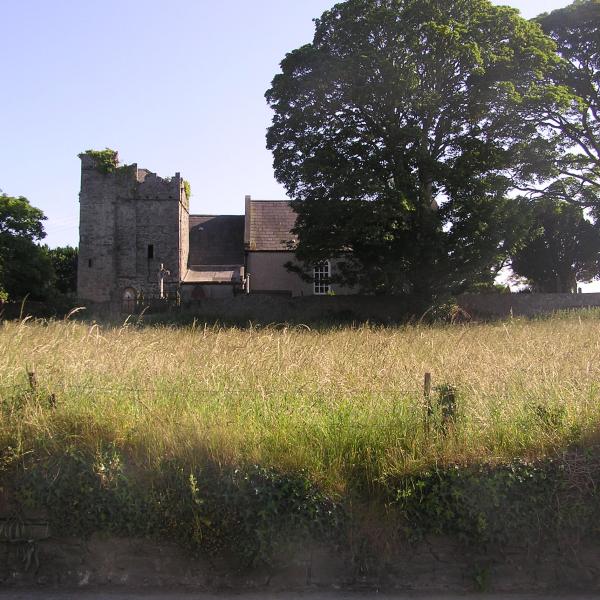 St Patrick’s medieval tower and church, courtesy of Mick Mongey