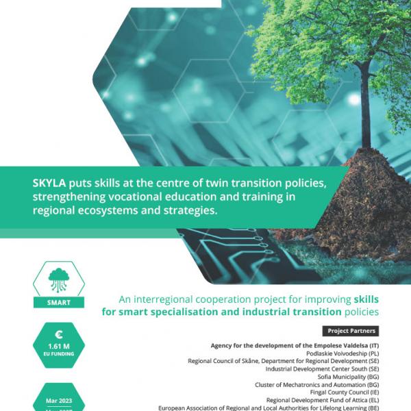 SKYLA Smart Specialisation Skills Ecosystems for the Twin Transition