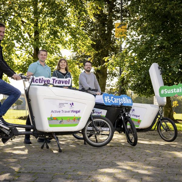 E-Cargo Bike Scheme Group Pic