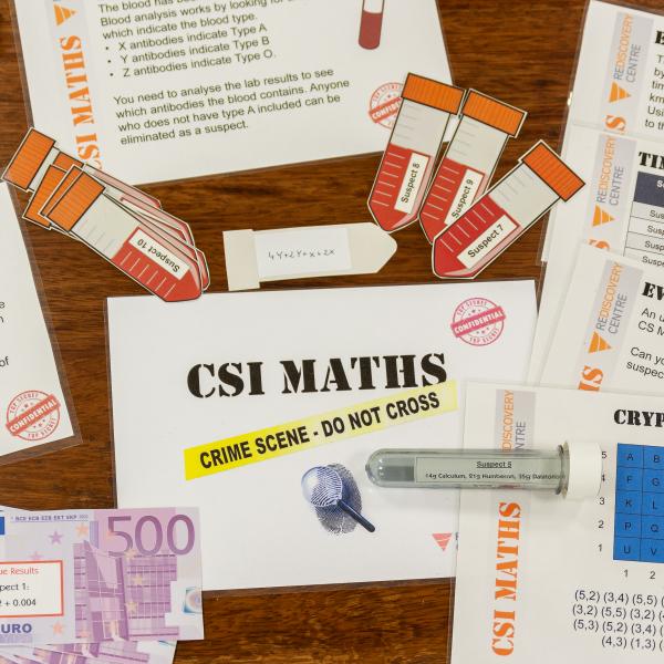 Maths Detective Workshop with the Rediscovery Centre 