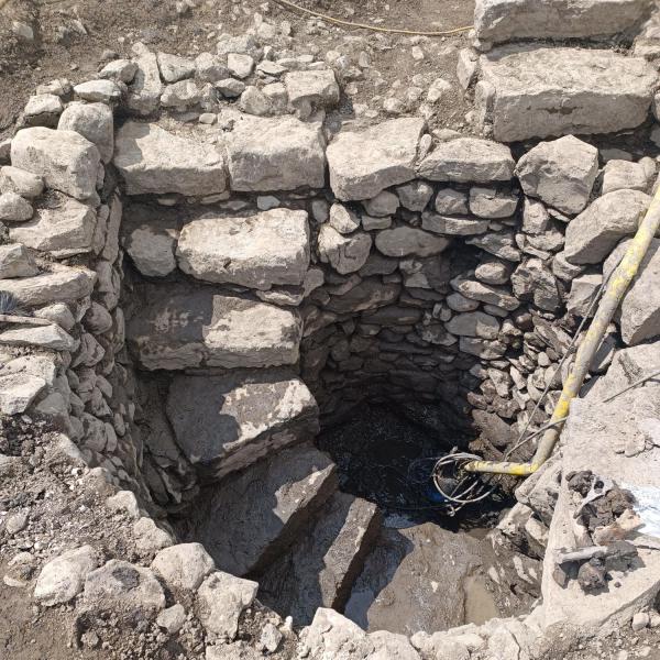 One of the medieval wells found on the site of the new Swords Cultural Centre