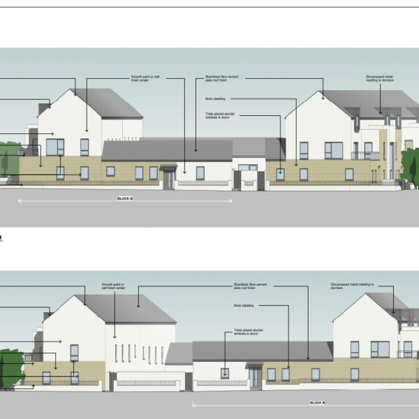 22-003-Rathmore Road-205-East & West Elevations