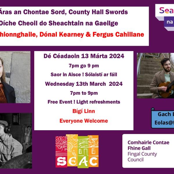 Seachtain na Gaeilge Concert 2024