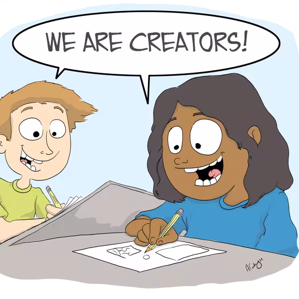 Making & Creating a Mini Comic Workshop with Coimicí Gael 