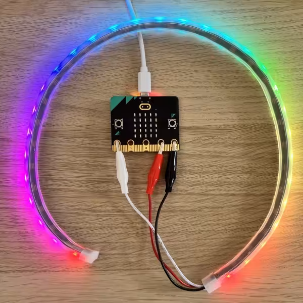 Code LED Lights to Create Digital Art with Coding Ireland