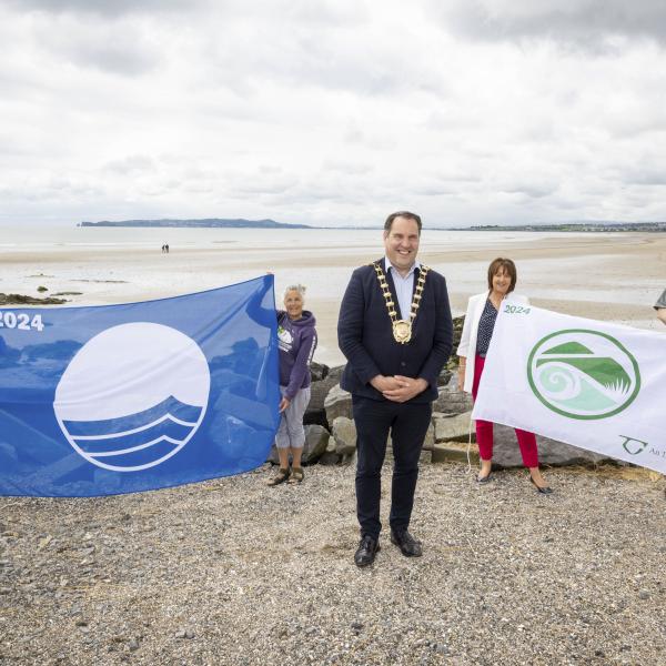 Blue & Green Flags awarded for Donabate 2024