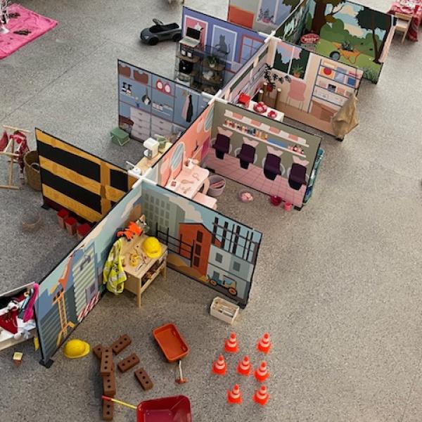 Role-Play Village with Messy Adventures