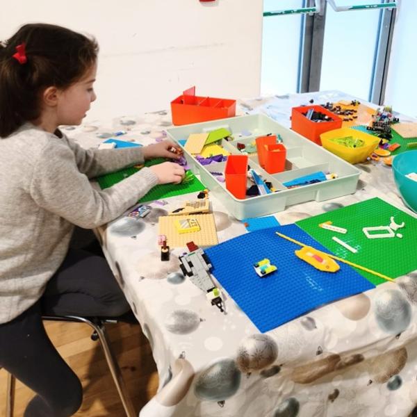 Active Lego with Sensory Explorers