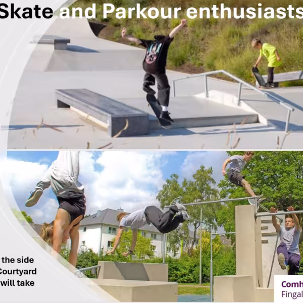 Skatepark workshop flyer