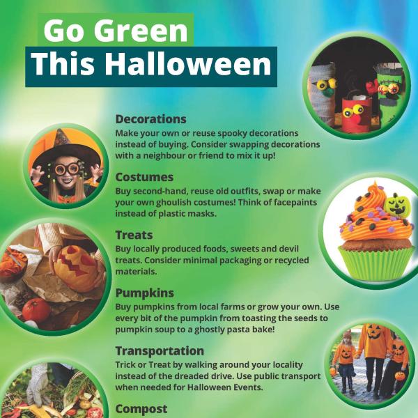 Go green this Halloween