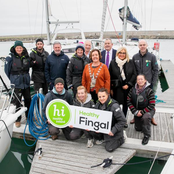 The Fingal Sailing into Wellness Programme has officially set sail from Howth