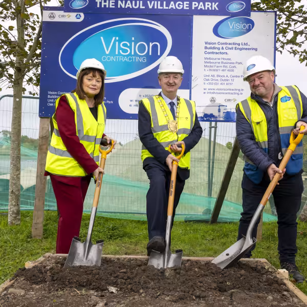 sod turn naul village park