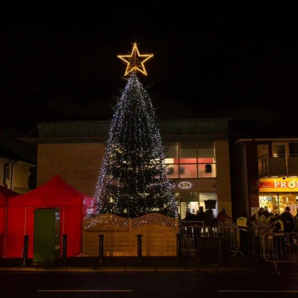 tree lighting swords
