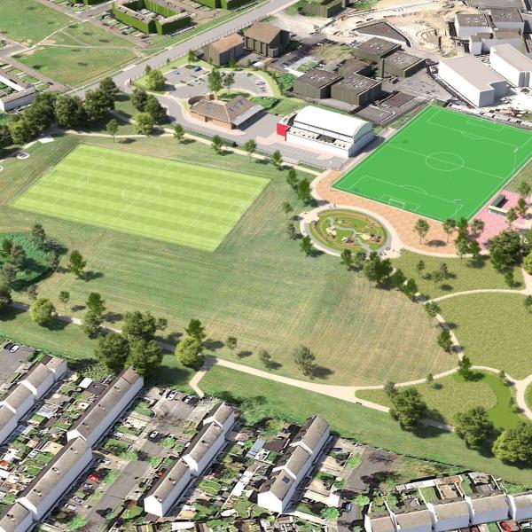 The upgrade at Corduff will deliver a modern, inclusive space for the local community