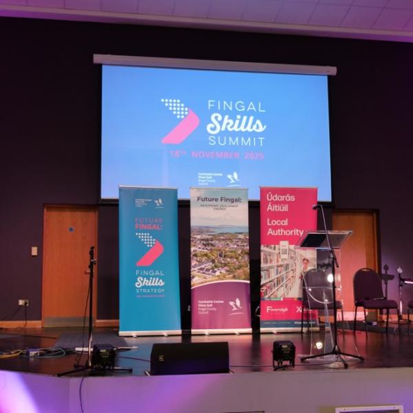 Hosting a Skills Forum is one way Fingal County Council is working closely with businesses, industry, and education/training partners to deliver the "Future Fingal: Skills Strategy", building a future-ready workforce and a strong talent pipeline for the county