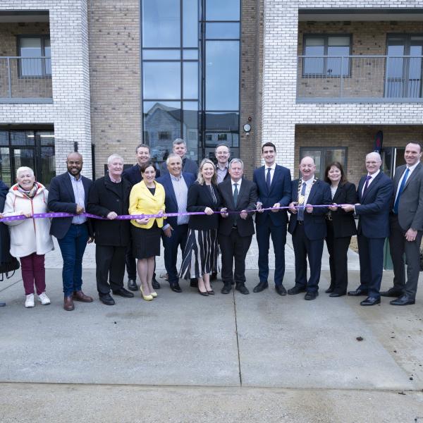 Churchfields Affordable Housing opening 