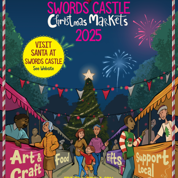 Swords Castle is hosting a Christmas market with food, Santa and stores galore
