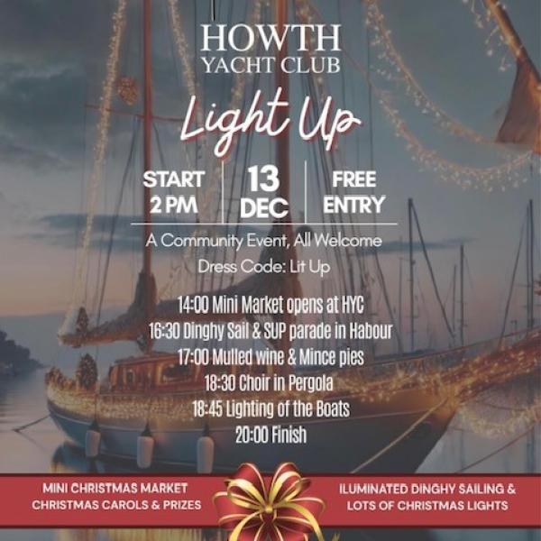 Howth Light up festival