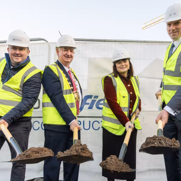 North Court Sod Turning Swords