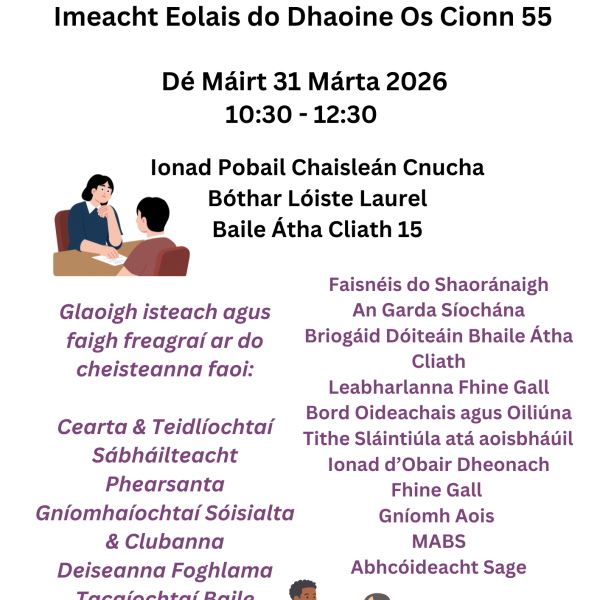 Over 55 Information Event 31 March IrishVersion.png