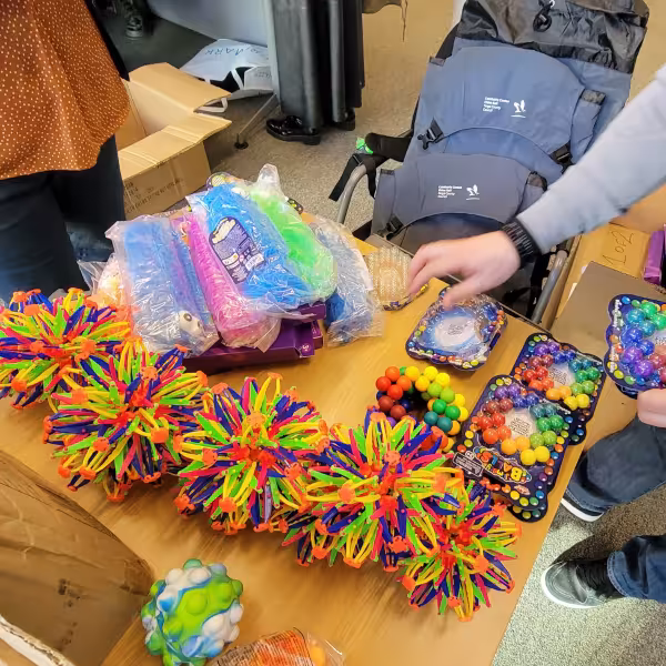 Sensory kits world Autism Awareness day