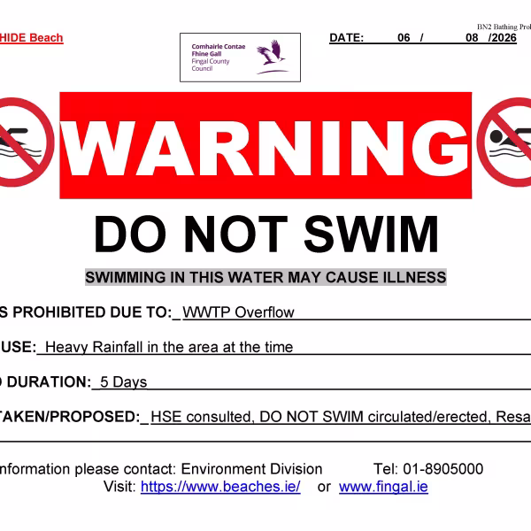 Do Not Swim 08.06.26 Malahide