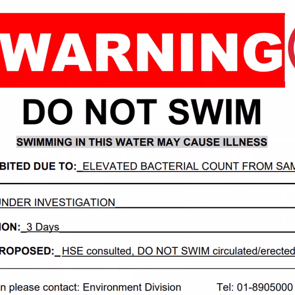 Do not Swim Howth