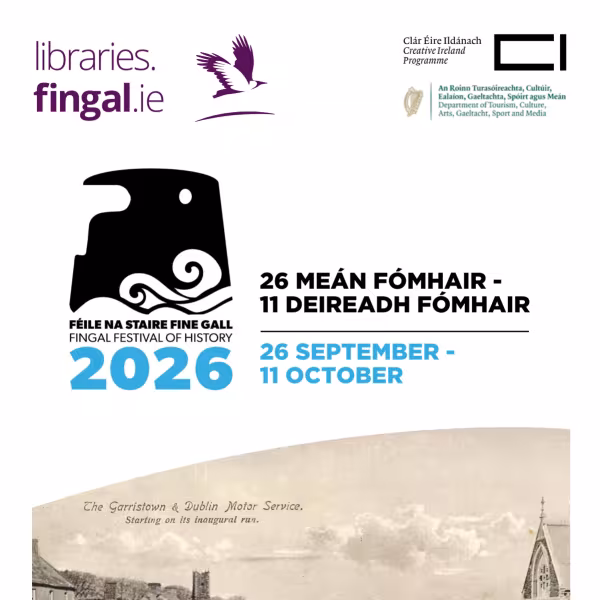 19 free events across the county's library network and heritage venues