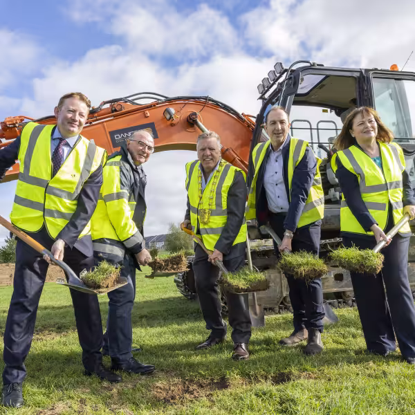 Sod Turning Lusk, p1