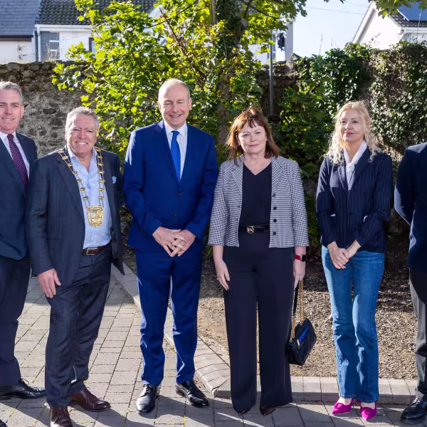 An Taoiseach, Micheál Martin TD joined Mayor of Fingal, Cllr Tony Murphy