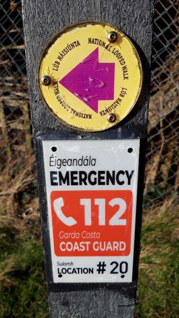 Coastguard Sign Howth