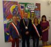 Representatives of The Canton of Guichen with Mayor of Fingal Cllr Eoghan O'Brien and Fingal County Council's Interim Chief Executive AnnMarie Farrelly