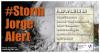 An image advising people on Storm Jorge alerts