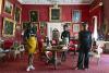 Benedit Akemba, Drucille Akemba, Gabriella Ogwude and Ihuaku Igbosonu inside Newbridge House, Donabate promoting their self developed film This Is What We Call Progress