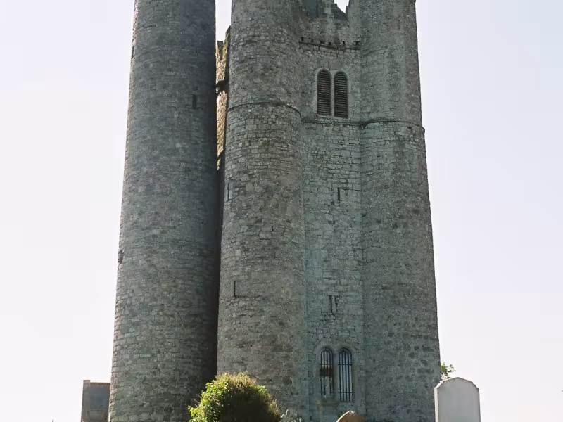 Lusk round tower