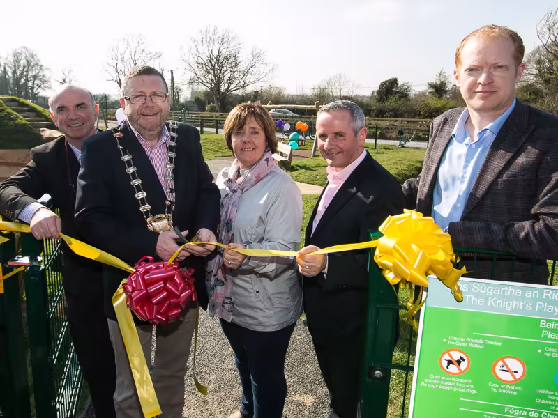 Knight's Playground and Multi Use Games Area at Glebe Park Balrothery