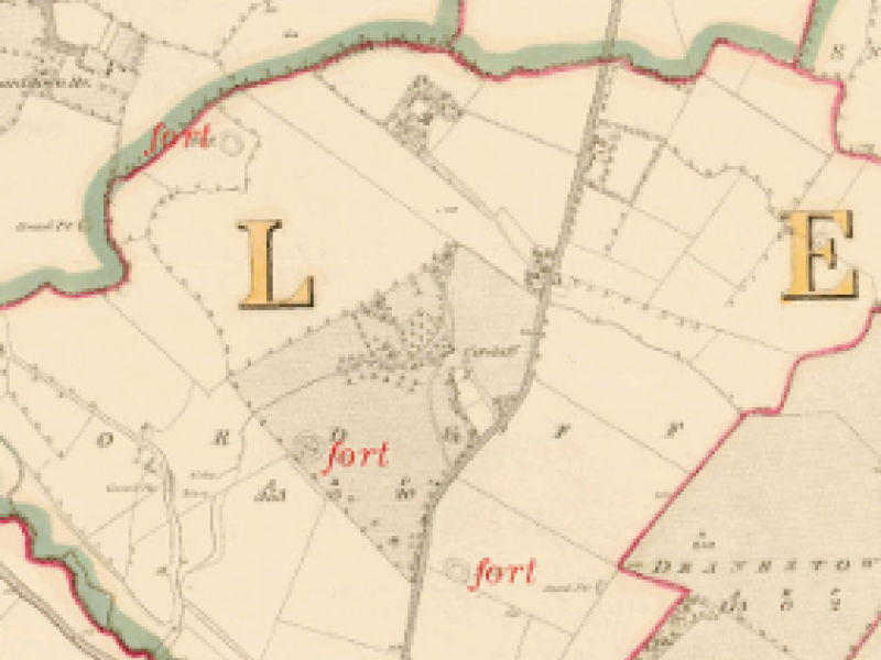 Corduff fort map