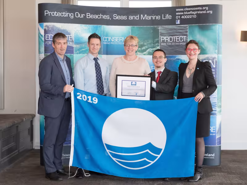Portmarnock's Velvet Strand beach has been awarded a Blue Flag.