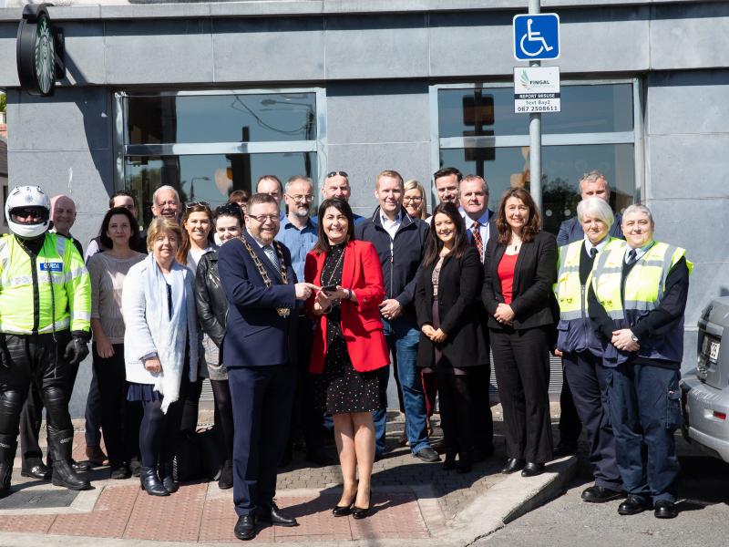  New Text Service for Accessible Car Parking Space Launched in Malahide