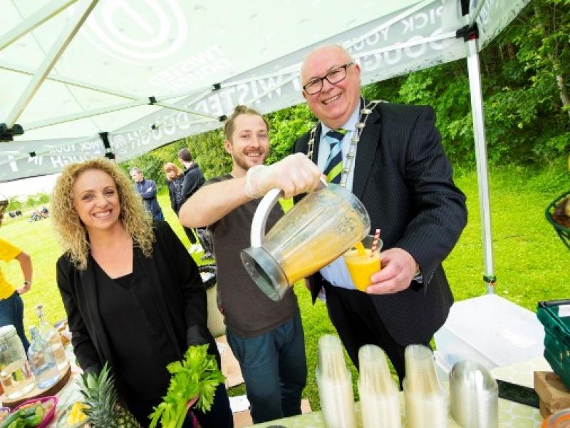 Launch of Urban Food & Craft market in St.Catherine's park