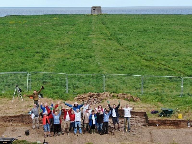 Drumanagh Archaeological dig